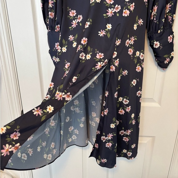 ALEXIA ADMOR Elysa Bishop Sleeve Fit & Flare Midi Dress Size 6 - Picture 9 of 11